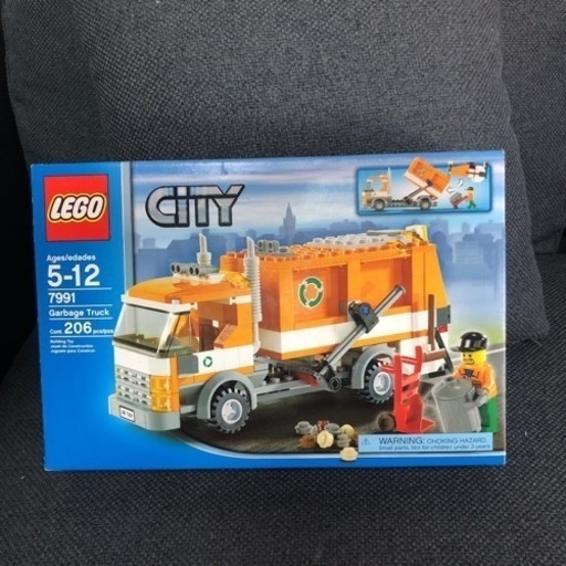 レゴ7991 ゴミ収集車　廃盤品.未開封