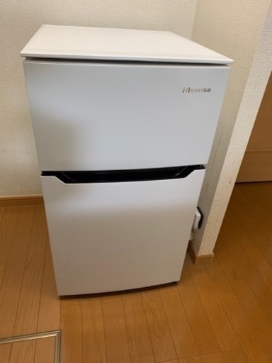 ハイセンス　2ドア冷蔵庫