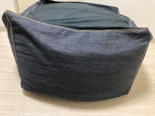 無印 体にフィットするソファ デニムネイビー