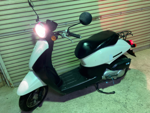 【売約済】実働 BT新品 ホンダ AF67 トゥデイ FI 4スト原付 インジェクションバイク スクーター ホワイト
