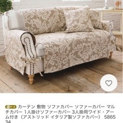 イタリア製ソファカバーディノス購入
