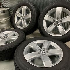 バリ山★VW　ティグアン　215/65R17　ミシュランX-ICE　XI3　空気圧センサー　TPMS　フォルクスワーゲン 