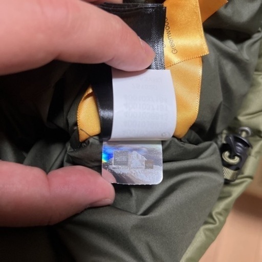 新品未使用　north face ヌプシ　ダウンジャケット　US Lサイズ