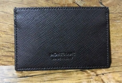 【未使用】MONTBLANC/モンブラン　カードケース　名刺入れ　定期入れ