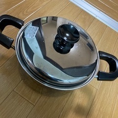 100円　鍋(IH.ガスコンロ可)【12/26(日)まで】