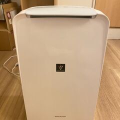 SHARP シャープ 除湿機 CV-L71-W 中古