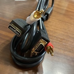 D端子ケーブルの画像