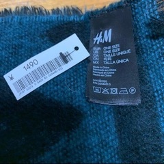 H&M 大判ストール　大判マフラーの画像