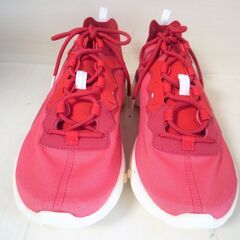 ☆ナイキ NIKE CV2206-661 W REACT ELEMENT 55 UNIVERSITY RED スニーカー 27cm◆オシャレでかっこいいバレンタインモデルの画像