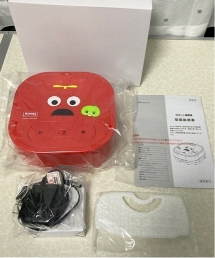 レア✨1000台限定品ガチャピンムック　本物のロボット掃除機　未使用フィルター付き