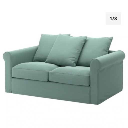 【引き取りのみ】IKEA グローンリード 2人掛けソファ