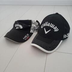 【Callaway ゴルフ】帽子、サンバイザーセット