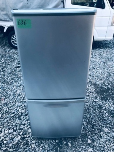 ②636番 Panasonic✨ノンフロン冷凍冷蔵庫✨NR-B143W-S‼️