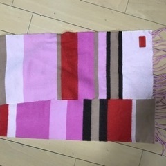 【値引き！ほぼ新品】COACH カシミア１００パーセントマフラー