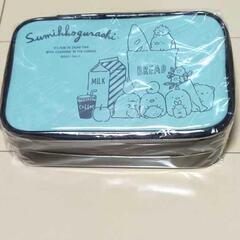 新品未開封☆すみっコぐらし☆サンエックス☆ミラー付きドレッサーポーチ♪グリーン　モーリーファンタジー限定　プライズ品の画像