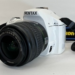 動作&撮影OK PENTAX ペンタックス K-X ホワイト デジタル一眼レフ