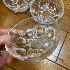 ガラス製　小鉢　3個セット　シンプルの画像