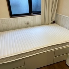 ★お取引完了★現地決済です【シングル　コイルスプリングマットレス...