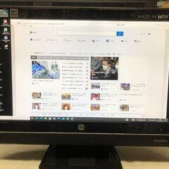 コンパクト＆スタイリッシュなAll in Oneパソコン　21.5インチの大画面＆フルHD(1920ｘ1080)の高解像度　DtoD(ハードディスクリカバリ)仕様　HP Compaq 6000 Pro All-in-One(WL710AV) Cel-Dual-Core E3400 2.6GHz(2コア/2スレッド)　メモリー4GB　HDD250GB Windows10 Pro ＆Office2010インストール済 　中古美品の画像