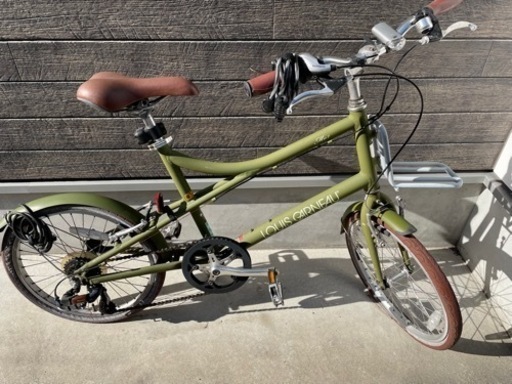 ルイガノ　ミニベロ　マットカーキ