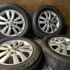 BS BLIZZAK VRX2 195/65R15】スタッドレス【日産 セレナ 純正ホイール