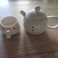 スノーマン マグカップ+ポットの画像