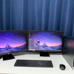 Hp Core i7-8GB-500GB , 23” モニター2...