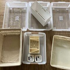 かご　収納用品　いろいろ