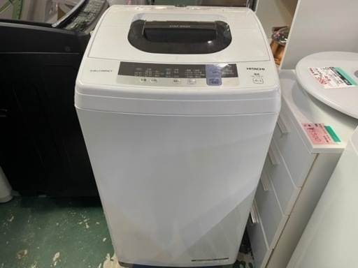 HITACHI 洗濯機 5.0kg NW-50C 2019年製 スリム 中古