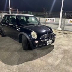ミニクーパー　限定車パークレーン　本革　シートヒーター　社外アル...