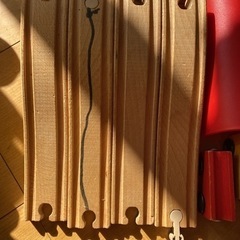 IKEA 木製　レールの画像