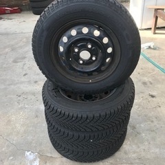 ほぼ新品！！グッドイヤーベクター4シーズンハイブリッド　オールシーズン　145 80 13 ムーヴ　タント　ワゴンR などに！