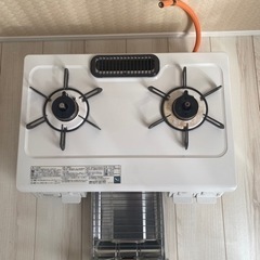 パロマ　ガスコンロ　プロパンガス（右側強火）の画像