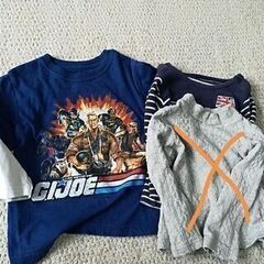 90～96センチ　長袖Tシャツ三枚　ズボン95ズボン100センチ