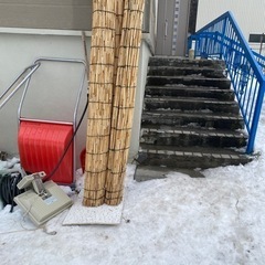 長い竹すだれ　3個