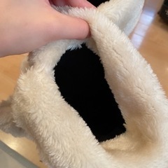 ロングブーツ　ブラウン　モコモコの画像