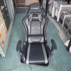 【リサイクルサービス八光　田上店　配達・設置OK】Gtracing ゲーミング座椅子 ゲーミングチェア 180度リクライニング ハイバック 可動肘