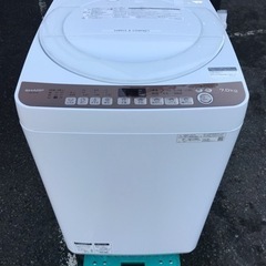 ◆美品！保証3年残り！2020年製◆SHARP 全自動洗濯機 7kg ES-T712 付属品もあります！シャープ