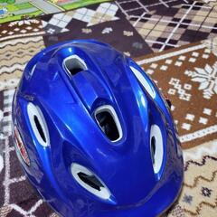 子供  自転車用ヘルメット 青