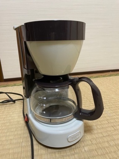 TOFFY 4カップ　コーヒーメーカー　K-CM1-AW アッシュホワイト