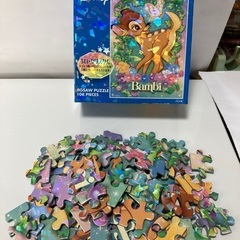 ディズニーパズル　バンビ108ピース　ホロ・クリスタルの画像