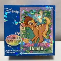 ディズニーパズル　バンビ108ピース　ホロ・クリスタル