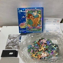 ディズニーパズル　バンビ108ピース　ホロ・クリスタルの画像