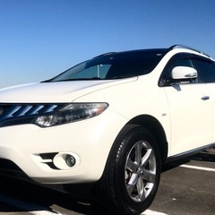 ４WD！☆綺麗なムラーノお探しの方必見！高級装備満載！☆パールホ...
