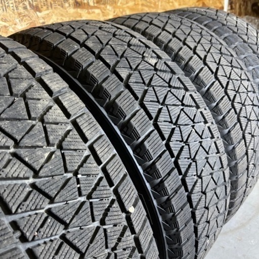 ハリアー等225/65R17 BRIDGESTONE ブリヂストン　BLIZZAK DM-V2ホイールセット