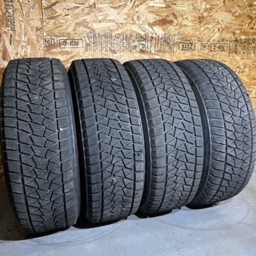 ハリアー等225/65R17 BRIDGESTONE ブリヂストン　BLIZZAK DM-V2ホイールセット