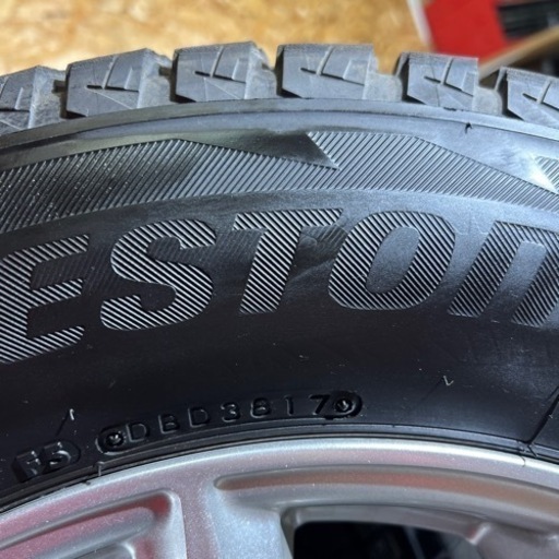ハリアー等225/65R17 BRIDGESTONE ブリヂストン　BLIZZAK DM-V2ホイールセット