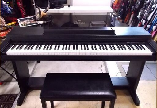 訳あり YAMAHA 電子ピアノ クラビノーバ CLP-550 1989年 88鍵盤 ヤマハ