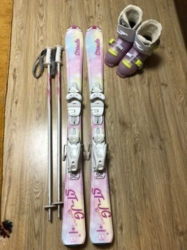 子供　スキー4点セット　110センチ