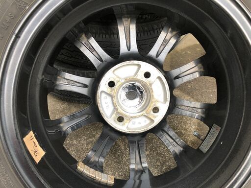 軽スタッドレスタイヤアルミホイール4本セット155/65R14